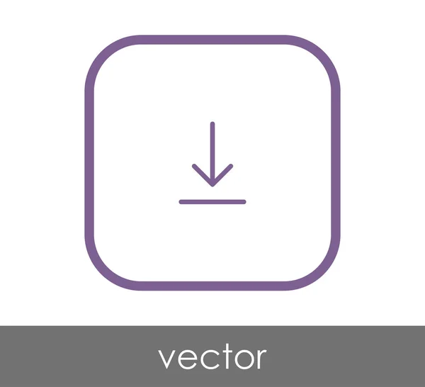 Signo de icono de flecha — Vector de stock