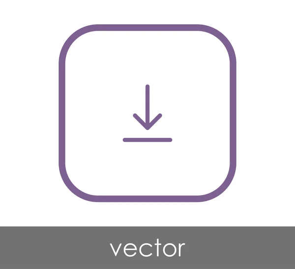 Segno icona freccia — Vettoriale Stock