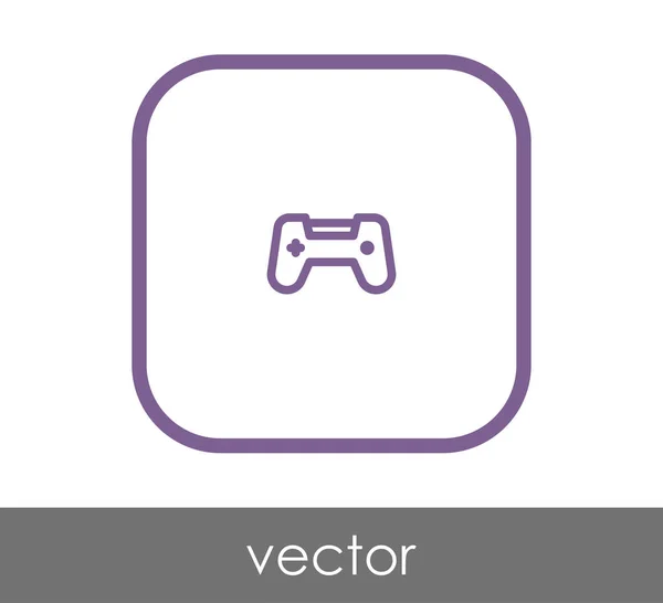 Diseño de ilustración del icono de joystick — Vector de stock