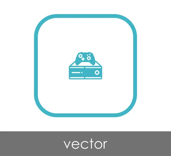 Desenho de ilustração do ícone do joystick — Vetor de Stock
