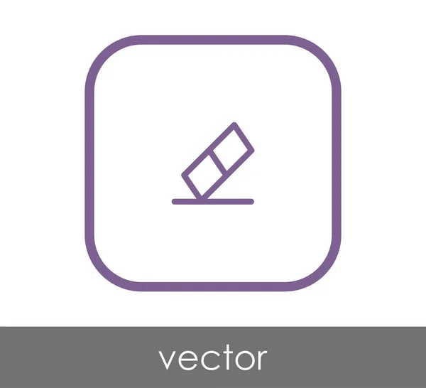 Icono de borrador — Vector de stock