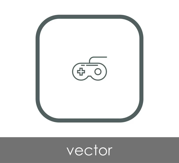 Diseño de ilustración del icono de joystick — Vector de stock