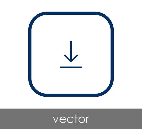 Pijl pictogram teken — Stockvector