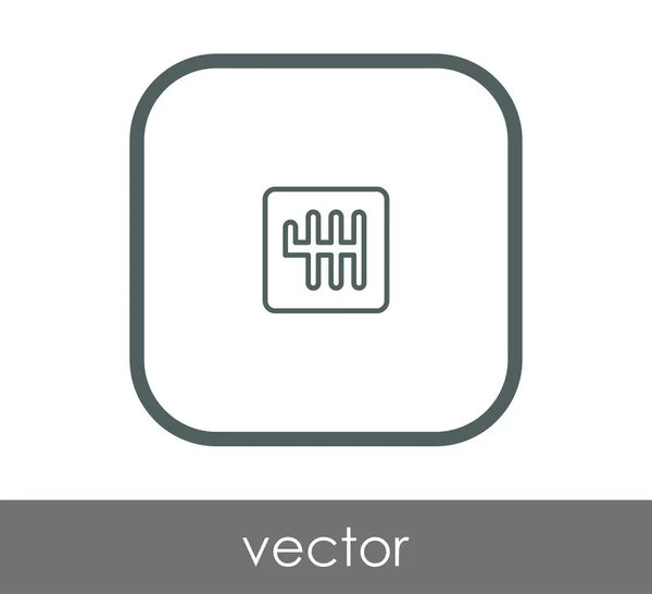 Vektor Illustration Design des Getriebesymbols — Stockvektor