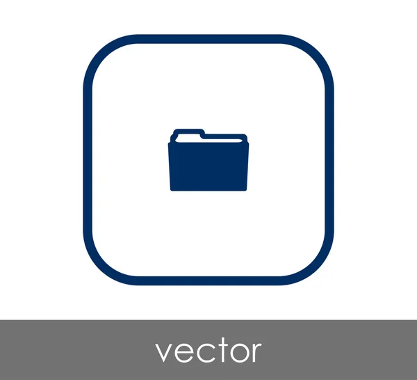 Folderpictogram — Stockvector