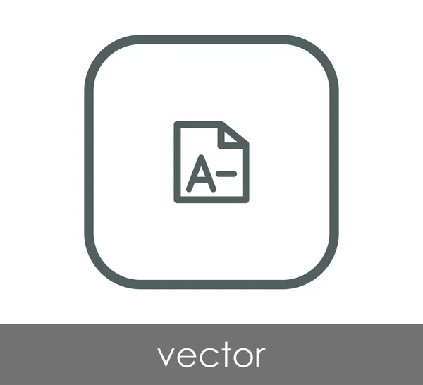 Un icono de más grado — Vector de stock