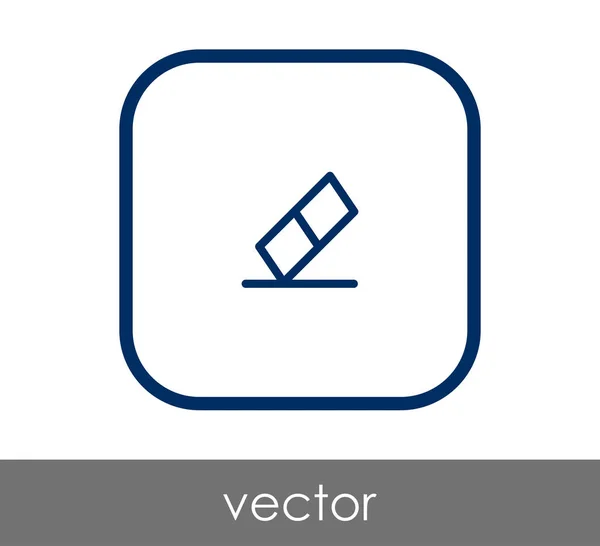 Icoana Eraser — Vector de stoc