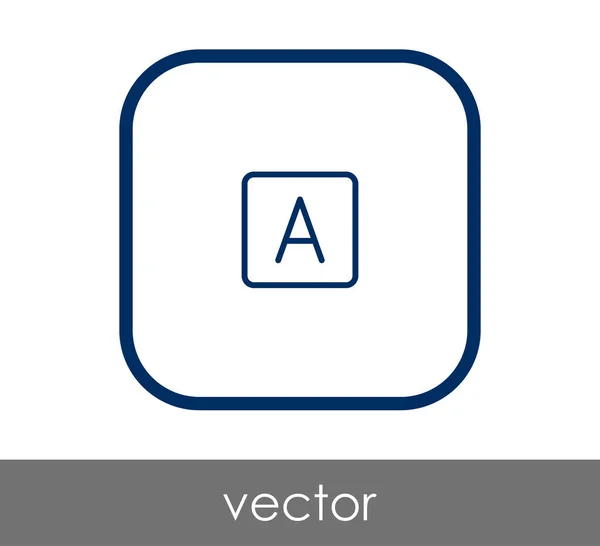 Excelente grado icono — Vector de stock