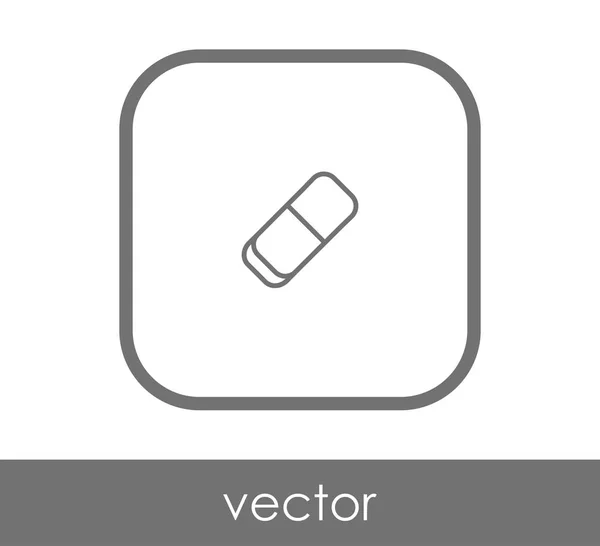 Icono de borrador — Vector de stock