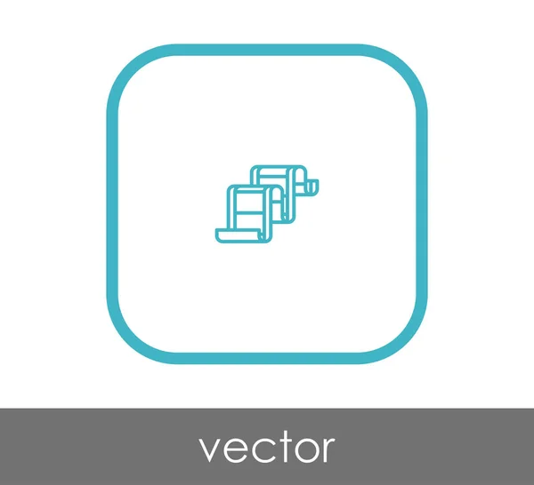 Ikona webové film — Stockový vektor