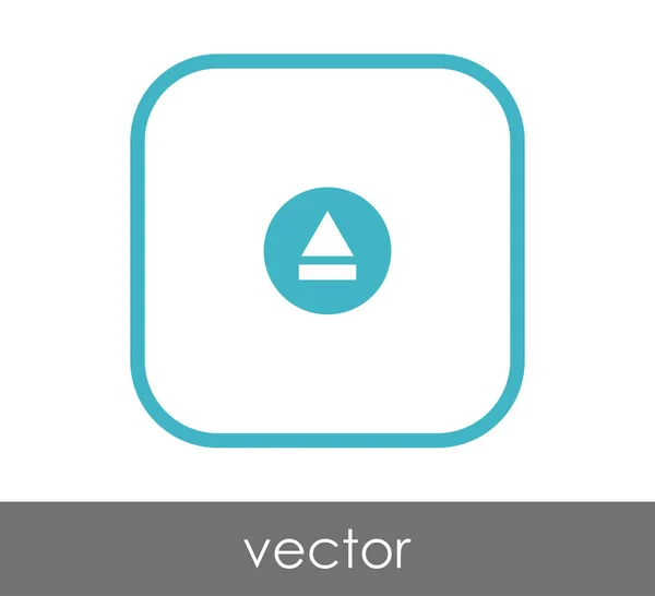 Icono de expulsión — Vector de stock