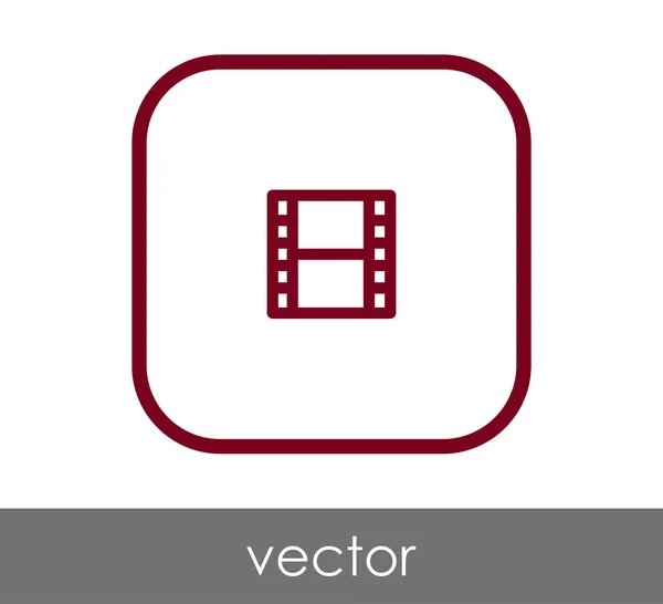 Film web pictogram — Stockvector