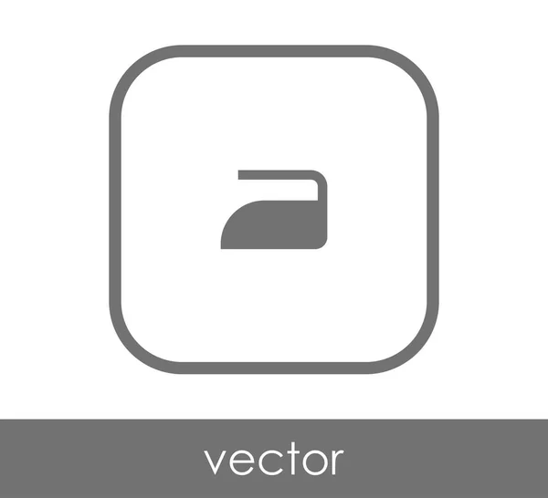 Diseño de icono de hierro — Vector de stock