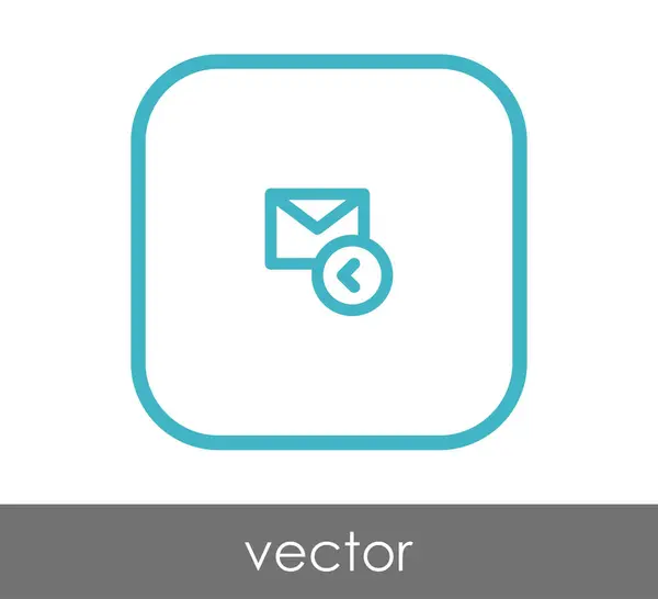 Icono de respuesta de correo electrónico — Archivo Imágenes Vectoriales