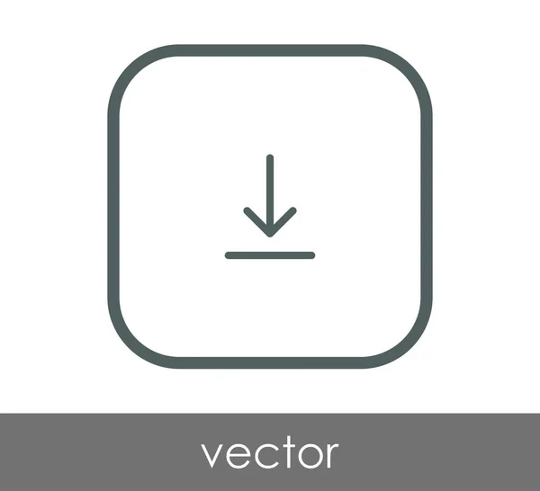 Signo de icono de flecha — Vector de stock