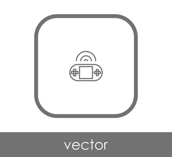 Diseño de ilustración del icono de joystick — Vector de stock