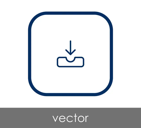 Sinal de ícone de seta — Vetor de Stock