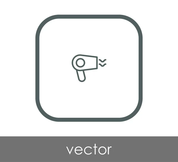 Hairdryer icon — Stock Vector