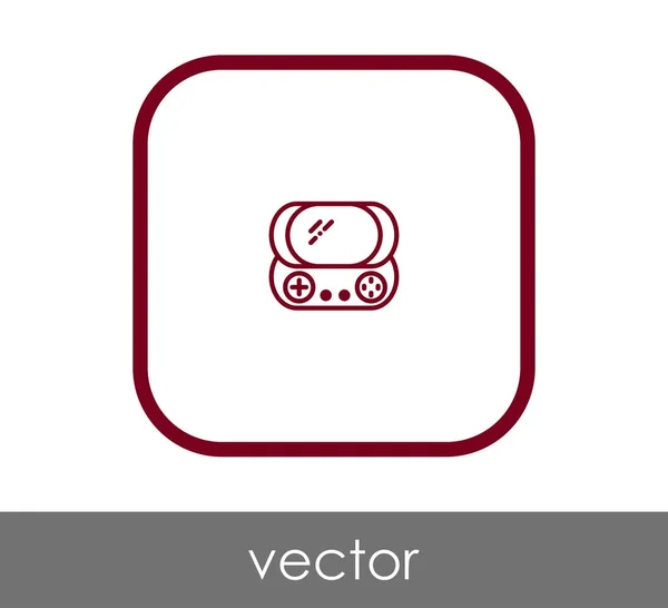 Illustration conception de l'icône joystick — Image vectorielle