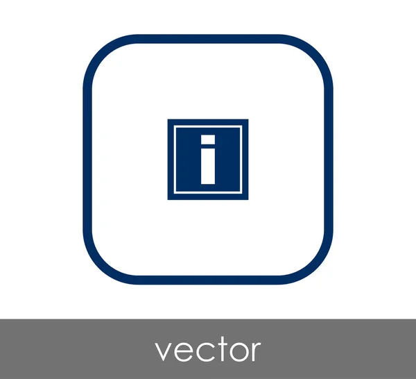 Hinweisschild-Symbol — Stockvektor