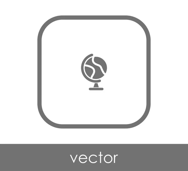 Vektori Kuvitus Suunnittelu Globe Kuvake — vektorikuva