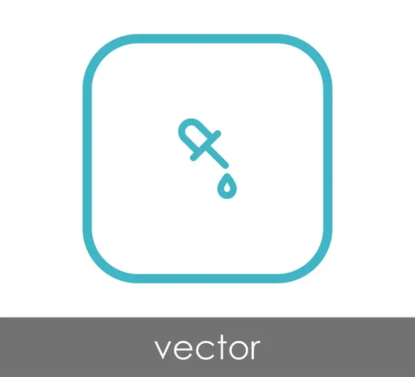 Векторная Иллюстрация Пипетки — стоковый вектор