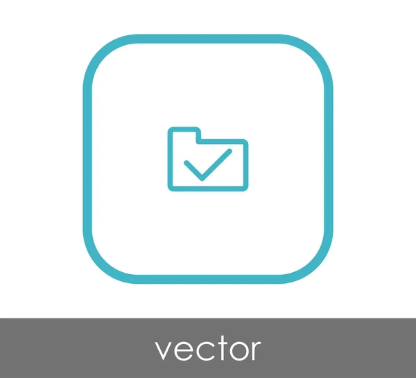 Mappa ikon — Stock Vector