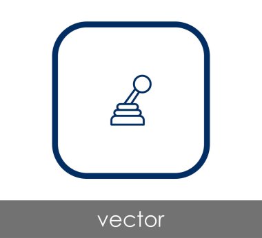 vektör çizim tasarım vites kutusu simgesi