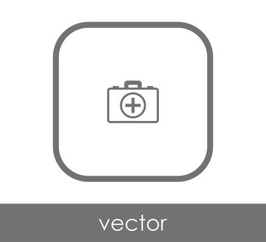 İlk yardım çantası simgesi