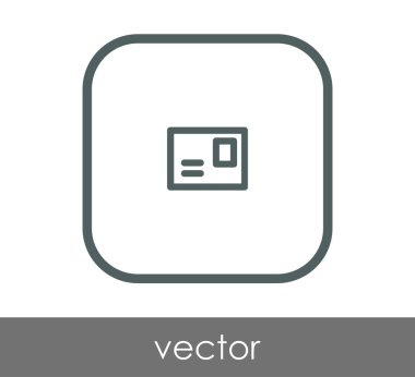 web tasarım ve uygulamalar için zarf simgesi