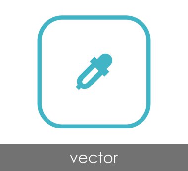 Bırakıcı simgesi vektör illüstrasyonu