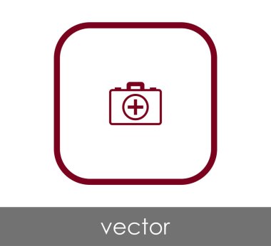 İlk yardım çantası simgesi