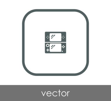  oyun çubuğu simgesini illüstrasyon tasarımı