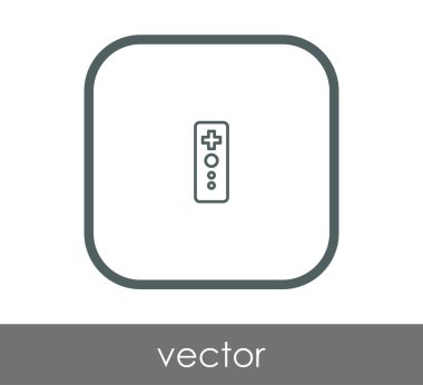  oyun çubuğu simgesini illüstrasyon tasarımı