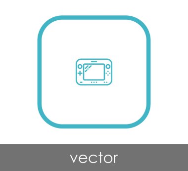  oyun çubuğu simgesini illüstrasyon tasarımı