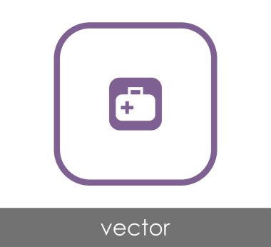 İlk yardım çantası simgesi