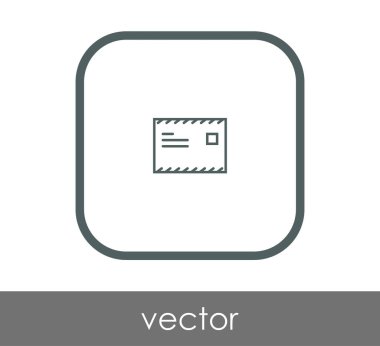  zarf simgesi illüstrasyon tasarımı