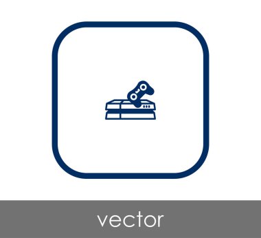  oyun çubuğu simgesini illüstrasyon tasarımı