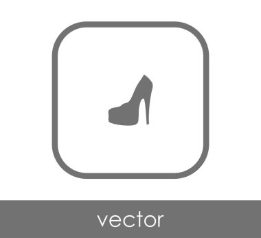 yüksek topuk simgesi