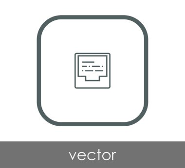 Arşiv simgesi illüstrasyon tasarımı