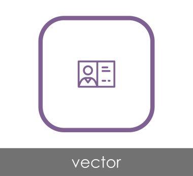 kimlik kartı simgesi