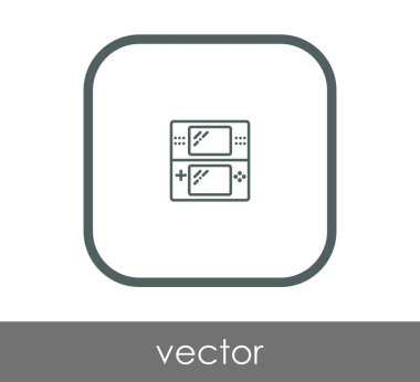  oyun çubuğu simgesini illüstrasyon tasarımı