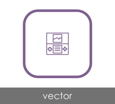  oyun çubuğu simgesini illüstrasyon tasarımı