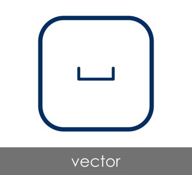 Arşiv simgesi illüstrasyon tasarımı