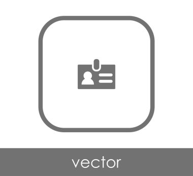 kimlik kartı simgesi