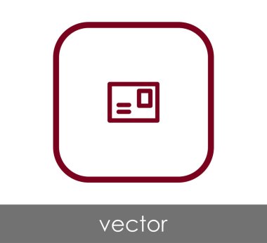 web tasarım ve uygulamalar için zarf simgesi