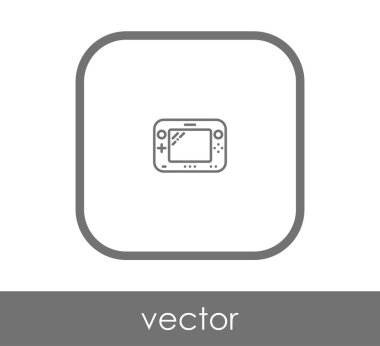  oyun çubuğu simgesini illüstrasyon tasarımı