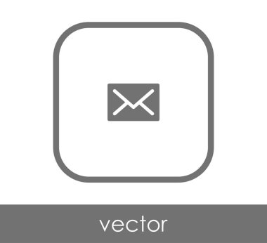  zarf simgesi illüstrasyon tasarımı