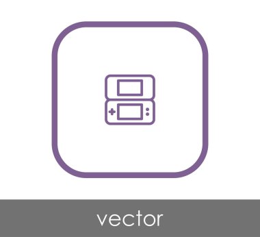  oyun çubuğu simgesini illüstrasyon tasarımı