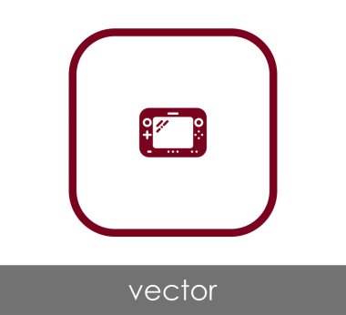  oyun çubuğu simgesini illüstrasyon tasarımı